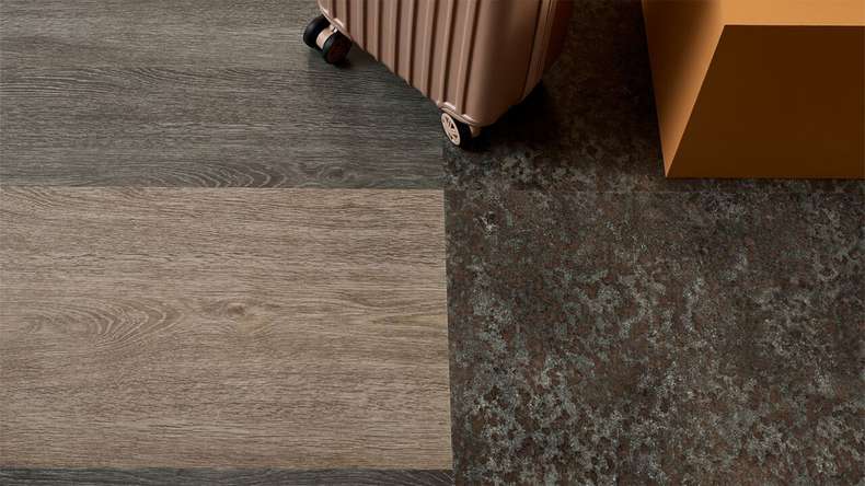 Forbo Allura Wood 70 Vinyle à coller - Natural Collage Oak (60374DR7)