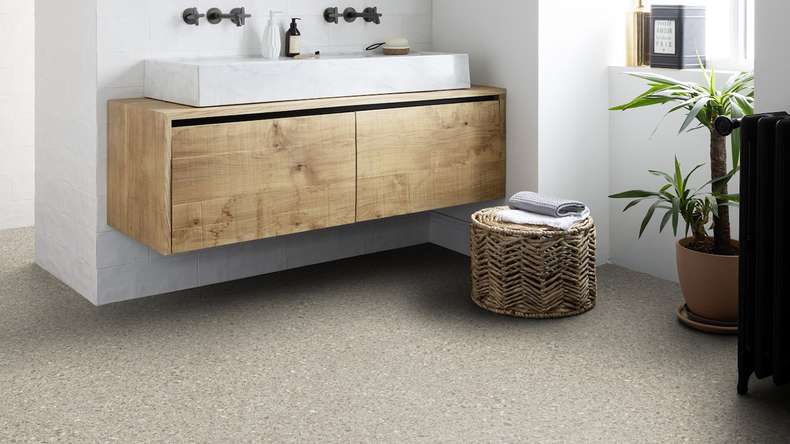 Gerflor CV-Belag - TEXLINE 2234 TERRAZINO BEIGE 2m x 25m