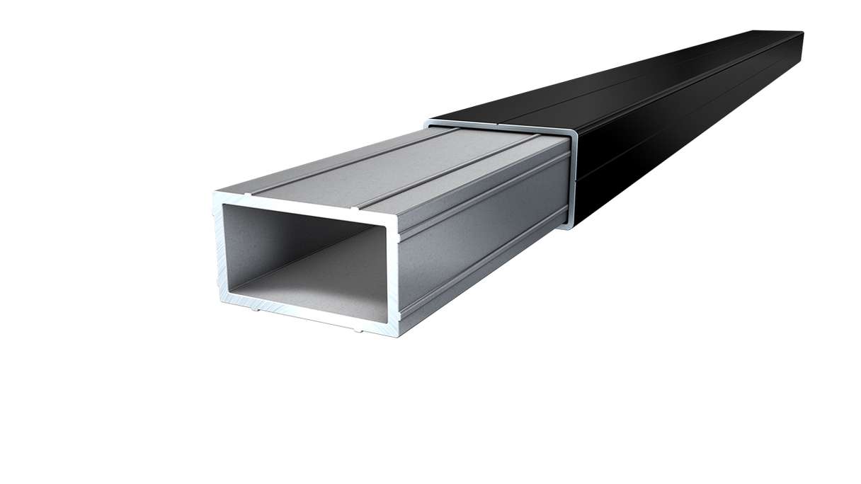 Giunto planeo per struttura portante in alluminio - 200 x 46 x 25 mm