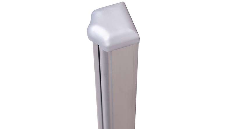 planeo Gardence Strong - Barre universelle en aluminium gris argenté