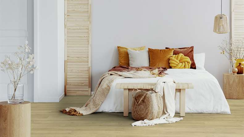 Gerflor Sol PVC clipsable - Virtuo 55 Rigid Acoustic Sunny Nature | isolation phonique intégrée (39050997)