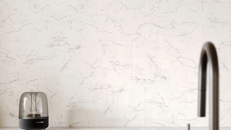 planeo Wandverkleidung Kunststoff - Wall&Floor Design Carra high gloss 80 x 40 cm