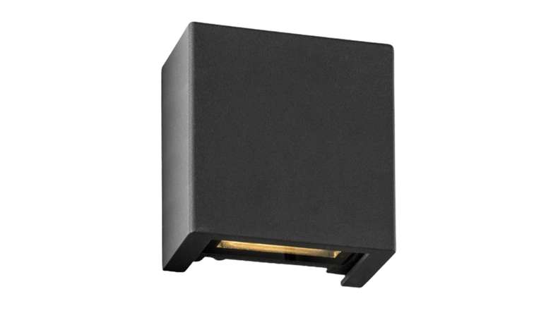 planeo Eclairage de jardin 12V - Applique murale LED Tiga Wall - 4W 70 lumens