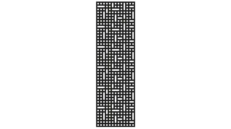 planeo Gardence - Designelement Mesh Anthrazit | DB703 60 x 180cm