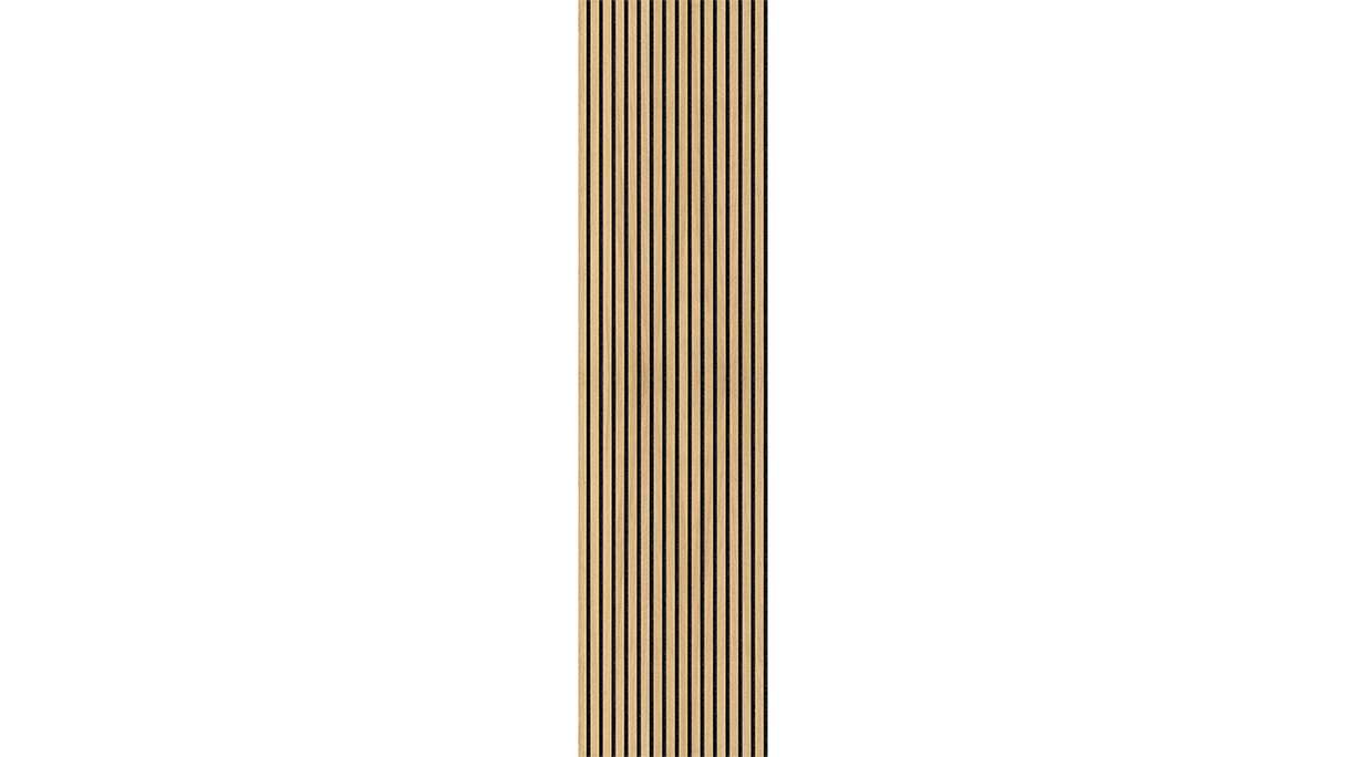 Pannelli acustici Skaben SilentWall Pro - rovere marrone chiaro - 250 x 60 cm