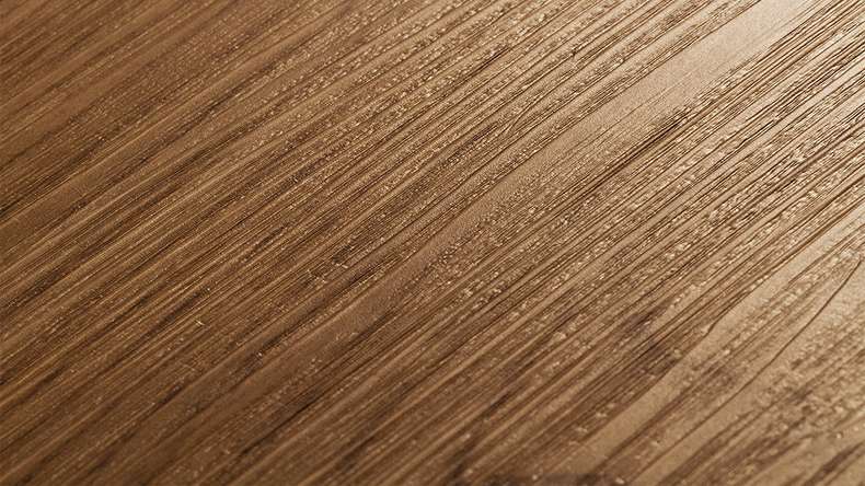 planeo Vinyle à clic rigide - FlexCore 55 Chocolate Oak | Isolation phonique intégrée (plfc-5145FS55)