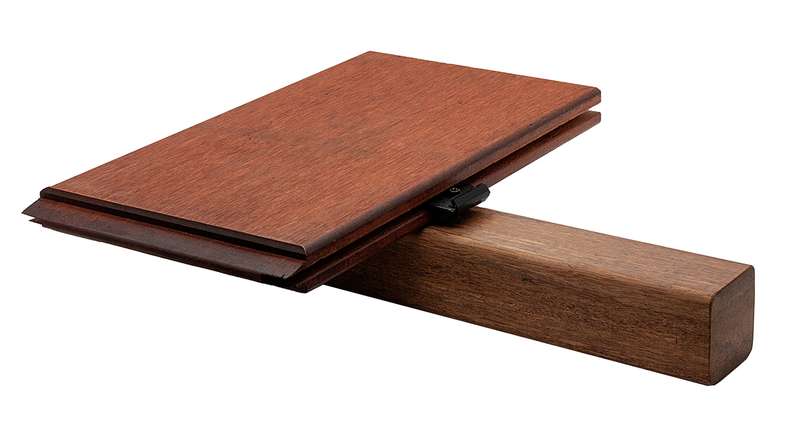 sottostruttura in bambù planeo - 40 x 40 x 2200 mm non oliata