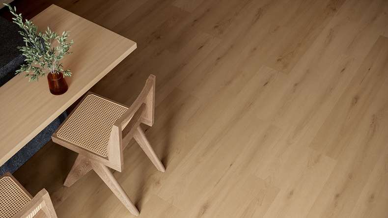 planeo WPC Vinile ad incastro - PUREtec MAX 70 EIR Pure Golden Oak | Isolamento acustico integrato (RP-A50-7)