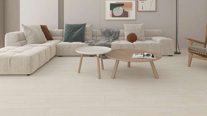 planeo Rigid Klick Vinyl - Cream Oak | Trittschalldämmung integr. (KRO-1002)