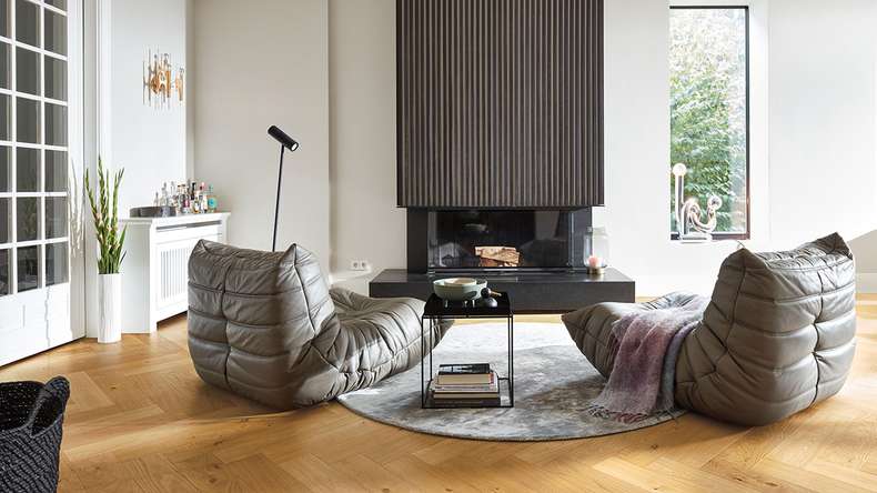 planeo Sol en bois - Noble Wood Chêne Herringbone Odda | Made in Germany (EDP-5298)
