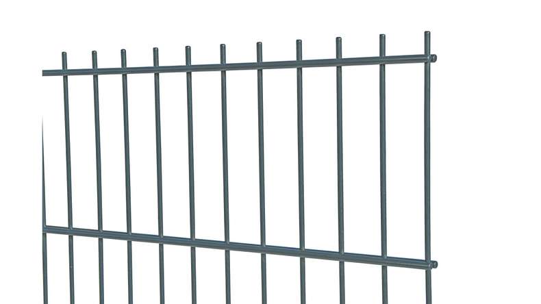 Recinzione a doppia maglia pesante 8/6/8 - Larghezza 2510 mm RAL 7016 antracite
