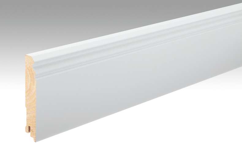 Plinthes MEISTER Blanc DF (RAL 9016) 2266 - 2380 x 100 x 18 mm (200021-2380-02266)