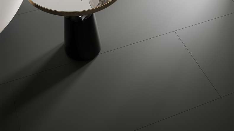 planeo Vinyle à clic rigide - Stone noir mat | Isolation phonique intégrée (100P190MT)