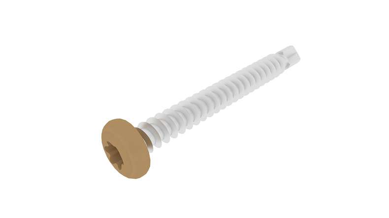 planeo LINEA - Vis Torx en acier inoxydable 4,2 x 38 mm, lot de 50 pièces