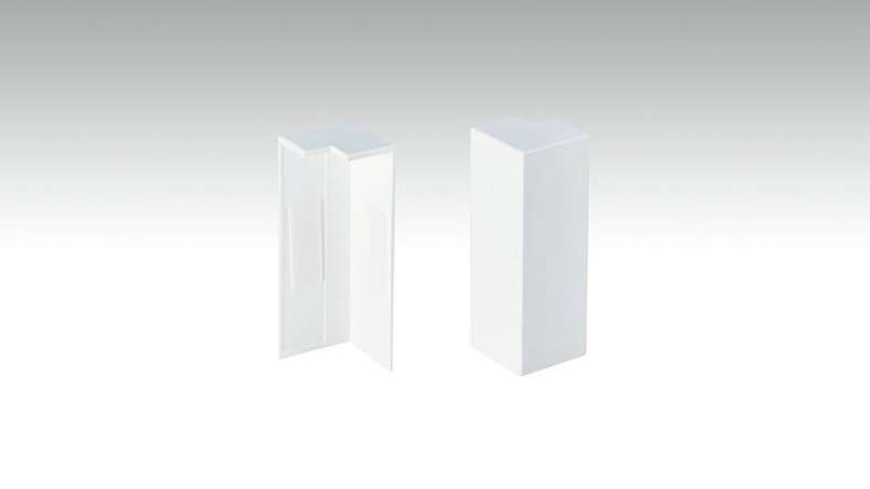 Außenecken selbstklebend für Fußleiste F100202M Modern Weiß 18 x 80 mm (9062312001)