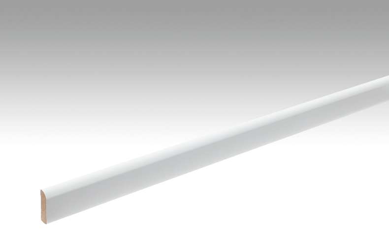 Plinthes MEISTER Uni blanc brillant DF 324 - 2380 x 25 x 6 mm (200007-2380-02222)