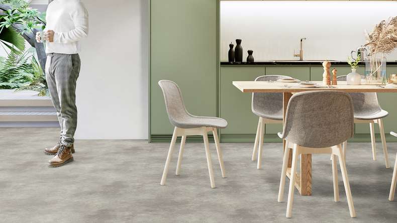 Gerflor CV-Belag - TEXLINE Nature 2379 Leone Greystone
