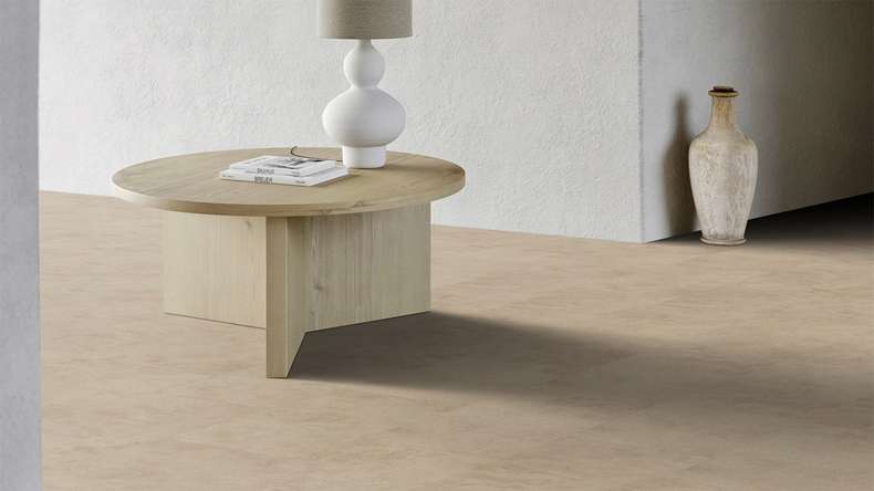Gerflor Vinile ad incastro - Virtuo 55 Rigid Acoustic Tavla Beige | isolamento acustico integrato (39071451)