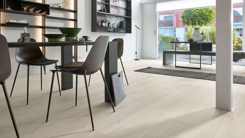 Sol design MEISTER MeisterDesign. next DL 500 S - 07124 Chêne mountain white | Isolation phonique intégrée (400055-2052220-07124)