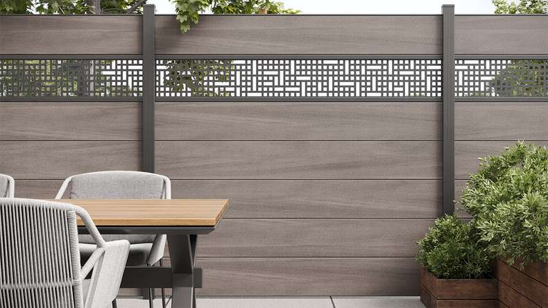 planeo Gardence - lame décorative Mesh 179,5x25,5x0,15 cm