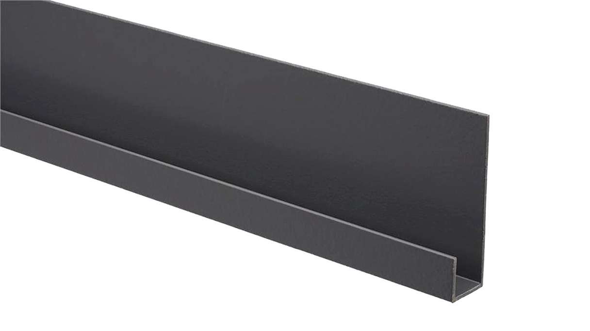 Trespa Proface Endprofil - Slate Ebony 3000 mm
