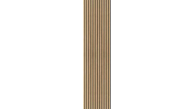 Pannelli acustici Skaben SilentWall Pro - rovere marrone chiaro - 250 x 60 cm