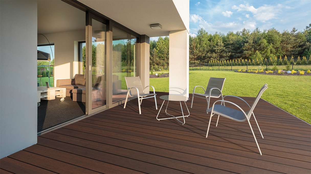 decking in legno planeo - Bambù Ipe 20 x 140 x 2200 mm liscio/francese
