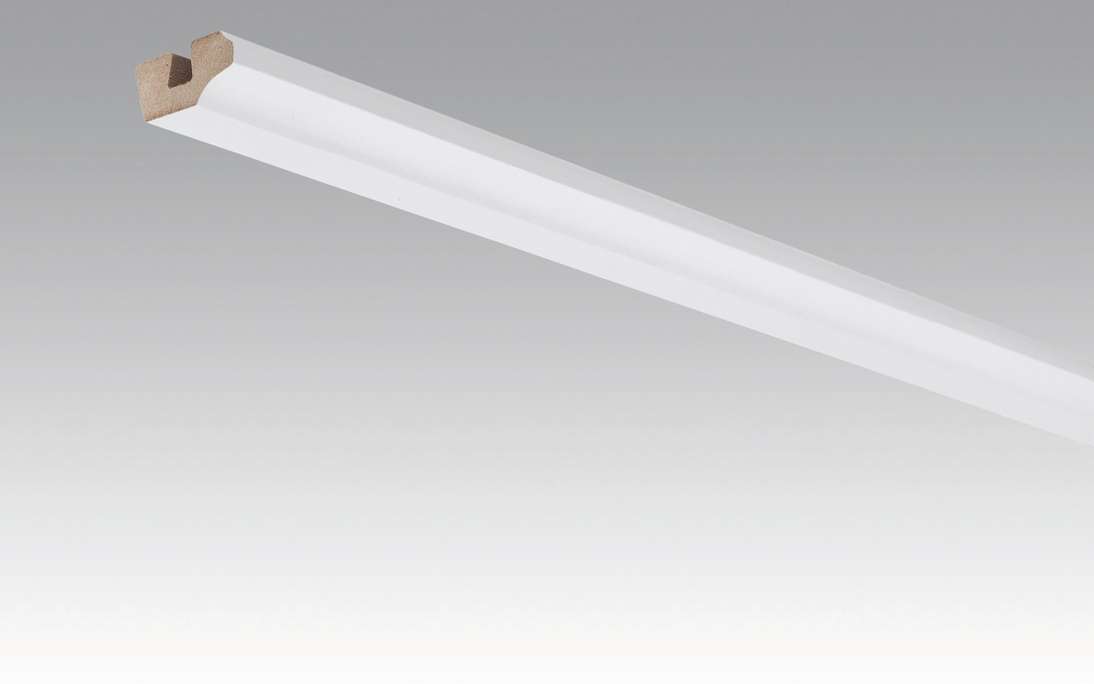 Plinthes MEISTER Habillage de plafond blanc brillant 4084 - 2380 x 38 x 19 mm (200031-2380-04084)