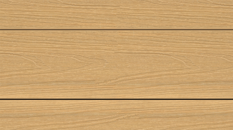 planeo UNIDeck - WPC CoEx ummantelte Terrassendiele Sand 3m - strukturiert/glatt gebürstet