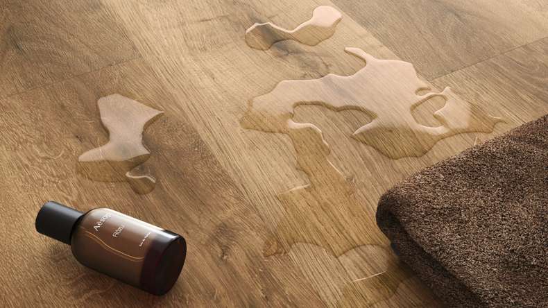 planeo Rigido Vinile ad incastro - SolutionX 2in1 Oak Natural Brown | Isolamento acustico integrato (ECF-0086)
