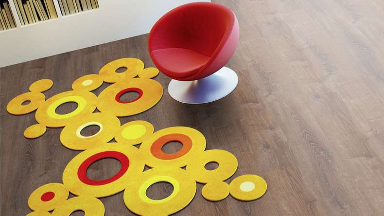 Skaben Sol PVC clipsable - ProfiKlick Chêne fumé naturel | gaufrage synchrone (SP-6200196)