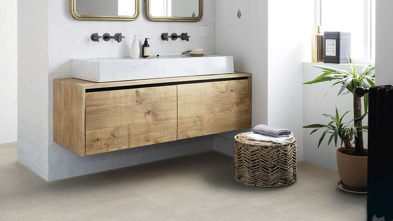 Gerflor Klebevinyl - Creation 40 Bloom Uni Clear XL