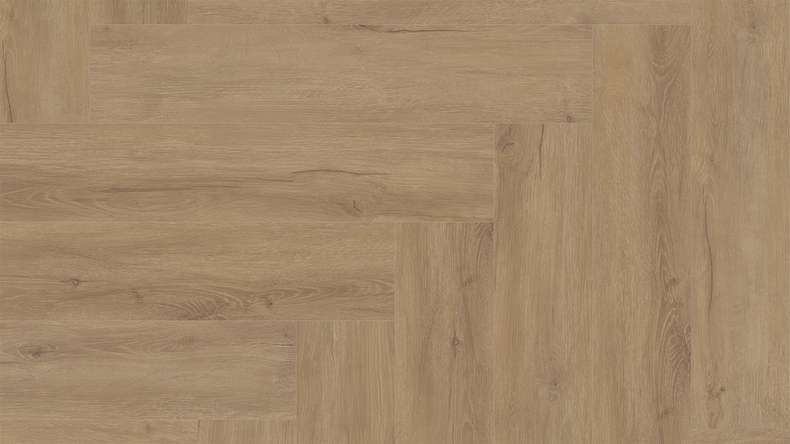 planeo Klick Vinyl Rigid - Eiche Genova Fischgrät ultramatt | Trittschalldämmung integr. (MF-1202-HB)
