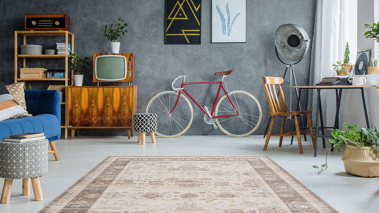 planeo Teppich - Baroque 1000 Beige 160 x 230 cm