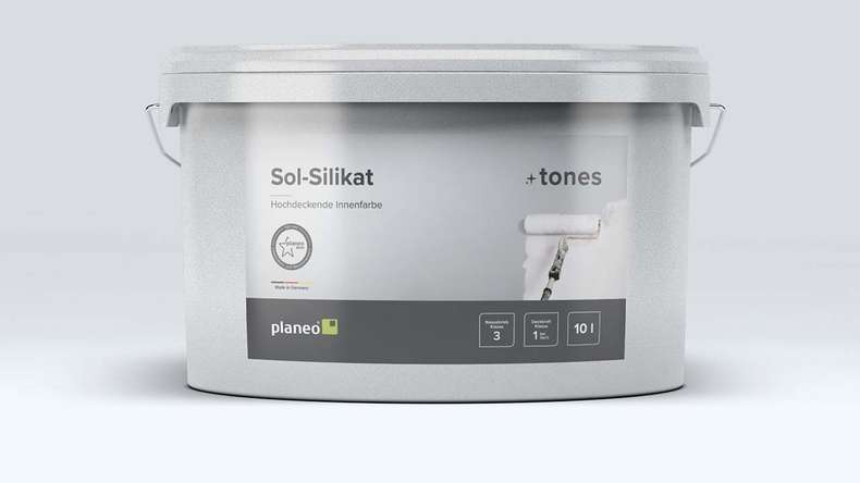 planeo Sol-Silikat weiß 10l - matt