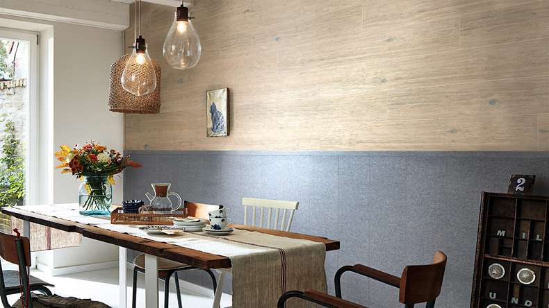 Lambris système MEISTER Craft SP 700 - Feutre gris basalte - 1275 x 210 x 10.5 mm | 6 pces (300032-1275210-04502)