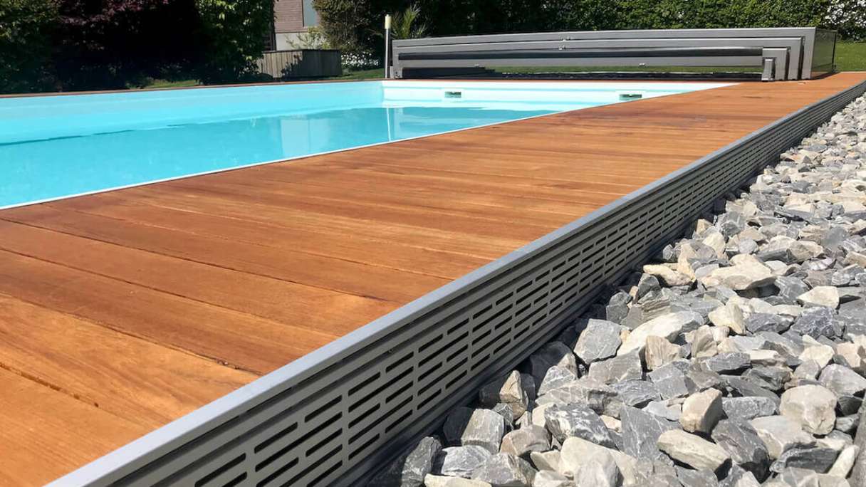 profil de ventilation des terrasses planeo 1200x150x20mm