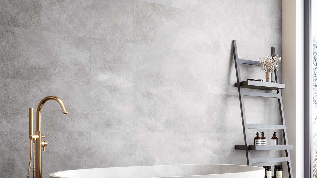 planeo Wandverkleidung Kunststoff - Wall&Floor Design Neba supermatt 80 x 40 cm