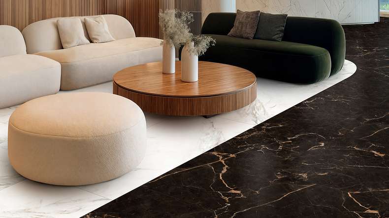 Gerflor Klebevinyl - Creation 55 Sahara Noir