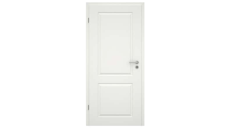 porta interna planeo country house VELA Casa 2F laccato bianco 9010 bordo tondo | laccato - 1985 x 610|735|860|985 mm