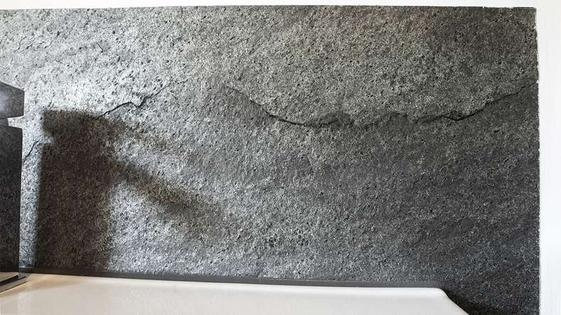 planeo EVOLITH Slate&Stone - Revêtement mural en pierre naturelle Urban Grey 1220 x 610 mm