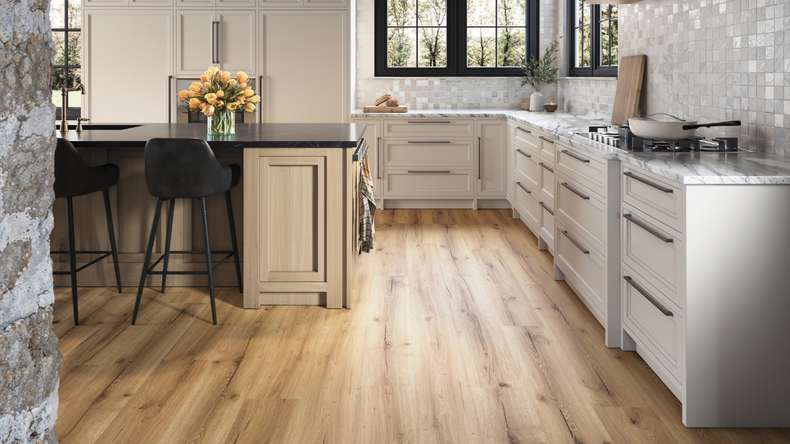 planeo Klick Vinyl Rigid - Eiche Napoli 1,82m lange XL Diele ultramatt | Trittschalldämmung integr. (MF-1109-XL)