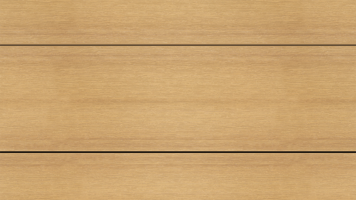 planeo UNIDeck - Lame de terrasse en WPC CoEx, couleur sable, 3 m - texturée/brossée lisse