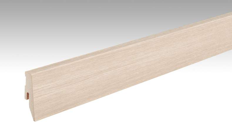 MEISTER Plinthes Profilé 3 PK Chêne blanc cérusé 1277 - 2380 x 60 x 20 mm (200049-2380-01277)