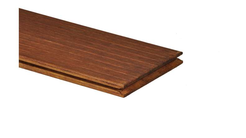 terrazza in legno planeo - bambù chiaro - liscio/scanalato