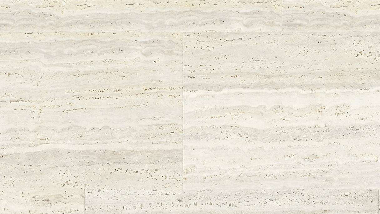 Gerflor Sol PVC clipsable - Senso Clic Travertin Ivory | Made in Europe (60981511)