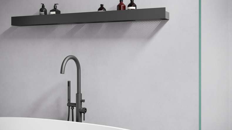 Planeo Wallboard - Concrete Grey Matt - vari formati