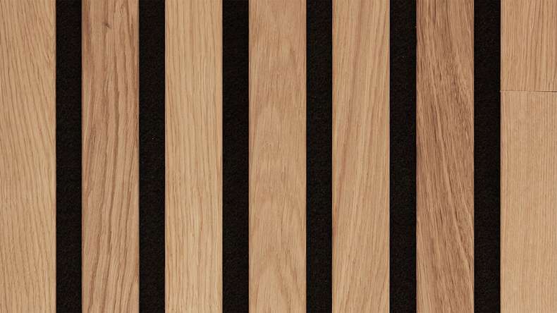Pannelli acustici MEISTER Acoustic Sense WOOD - Rovere puro 4311 - 260 x 33 cm