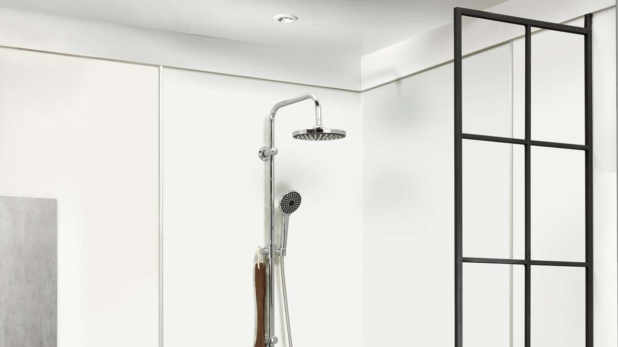 planeo StrongWall - Wandverkleidung Kunststoff White 65 x 37,5 cm