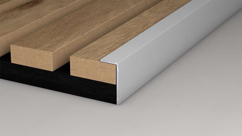 Profilo angolare planeo 943 - 3000 x 22 x 10 mm